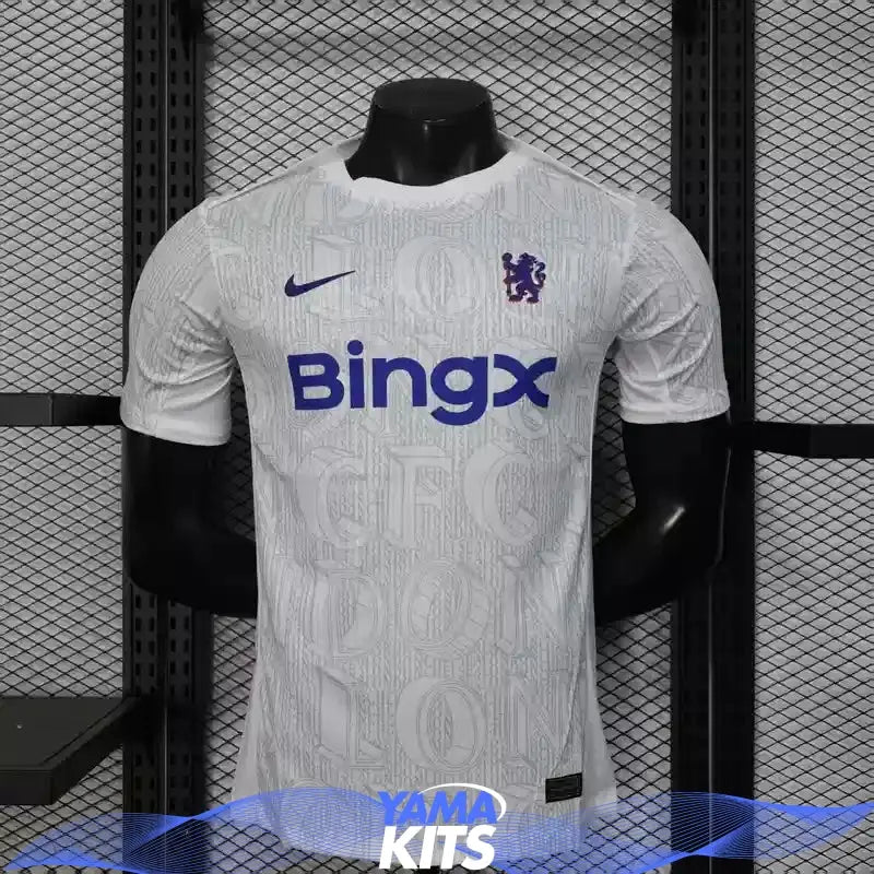 MAILLOT CHELSEA ENTREPRISE "Blanc" 2025/2026 Version Player YamaKits Foot