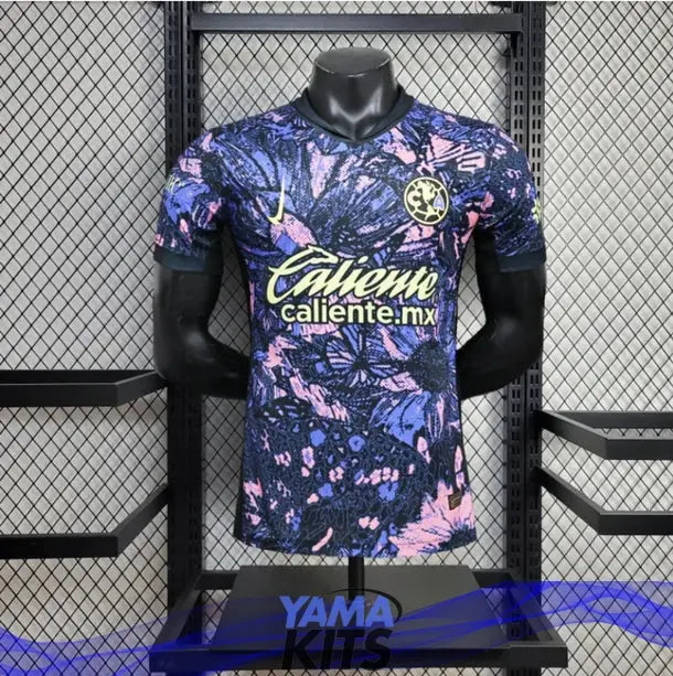 MAILLOT CLUB AMERICA CONCEPT "Violet,Rose" 2024/2025 Version Player YamaKits Foot