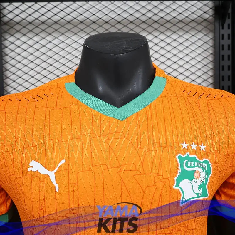 MAILLOT COTE D'IVOIRE DOMICILE 2025/2026 Version Player