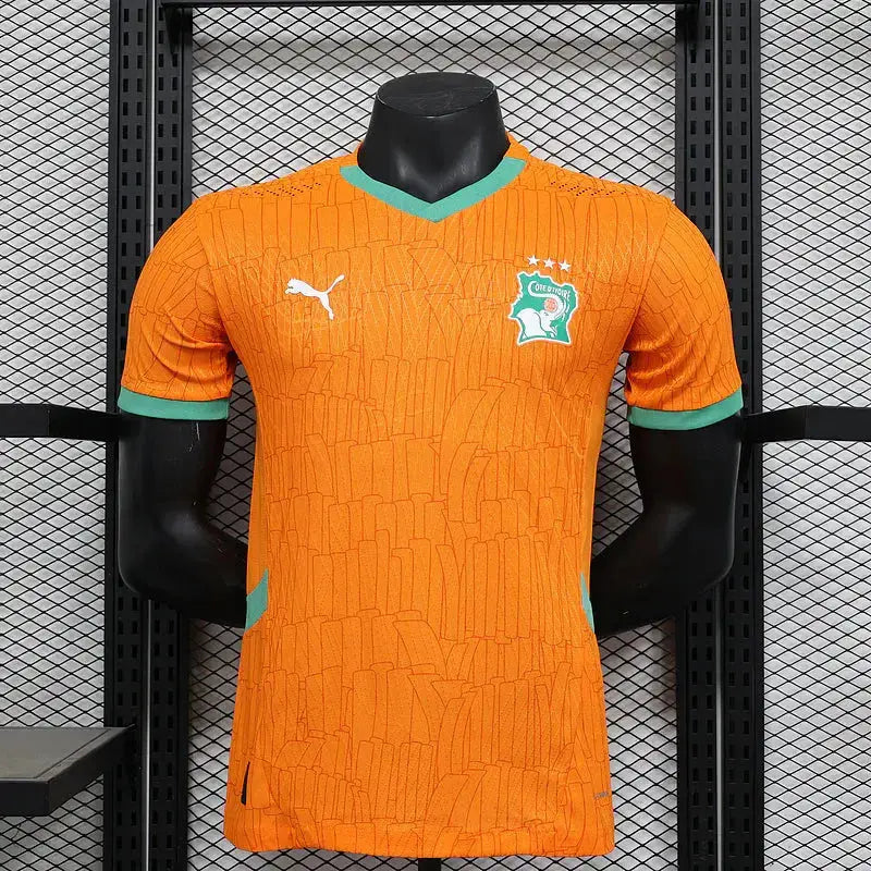 MAILLOT COTE D'IVOIRE DOMICILE 2025/2026 Version Player YamaKits Foot