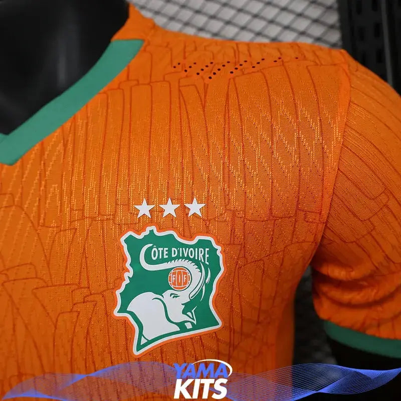 MAILLOT COTE D'IVOIRE DOMICILE 2025/2026 Version Player YamaKits Foot