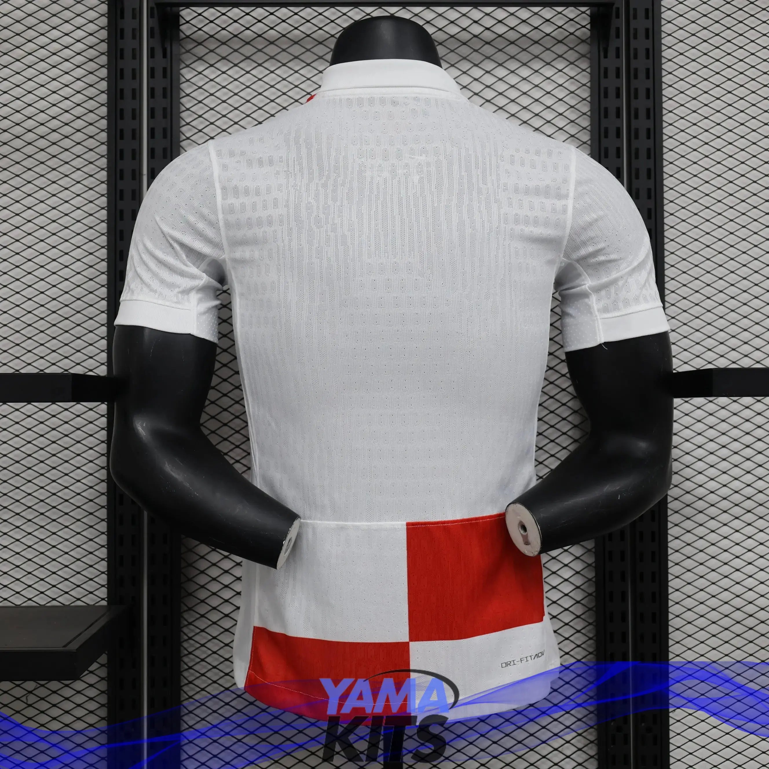 MAILLOT CROATIE DOMICILE 2024/2025 Version Player YamaKits Foot