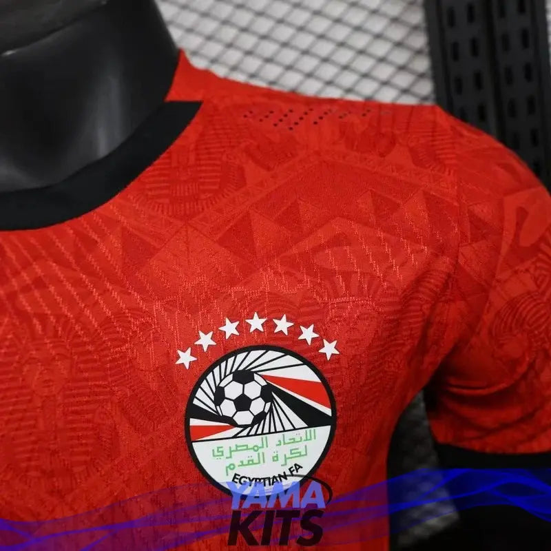 MAILLOT EGYPTE DOMICILE "Rouge" 2025/2026 Version Player