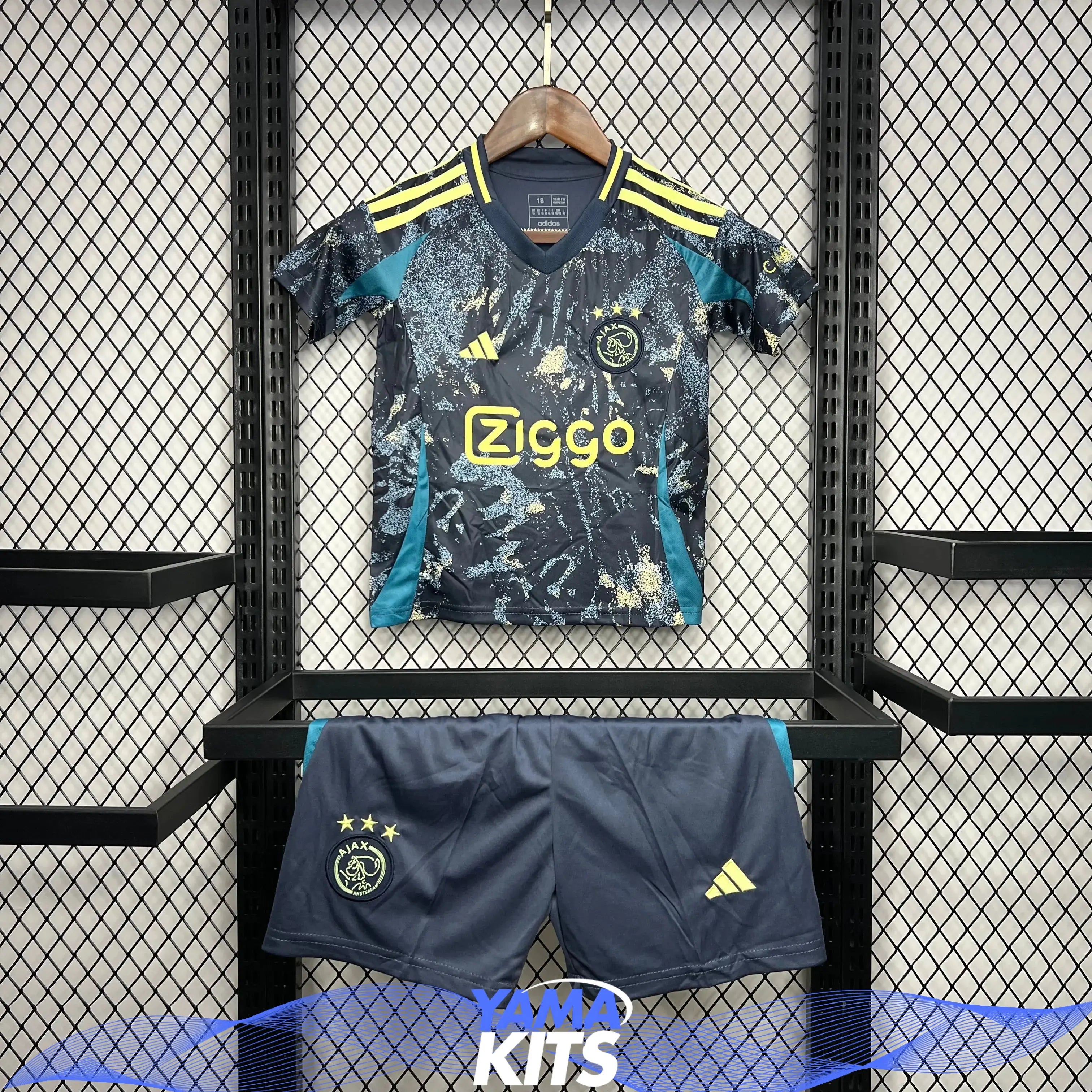 MAILLOT ENFANT AJAX EXTERIEUR 2024/2025 YamaKits Foot