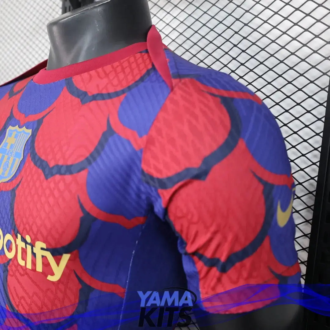 MAILLOT FC BARCELONE AVANT MATCH 2023/2024 Version Player YamaKits Foot