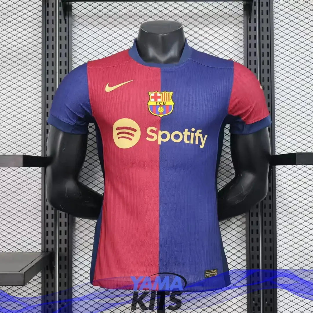 MAILLOT FC BARCELONE DOMICILE 2024/2025 Version Player YamaKits Foot