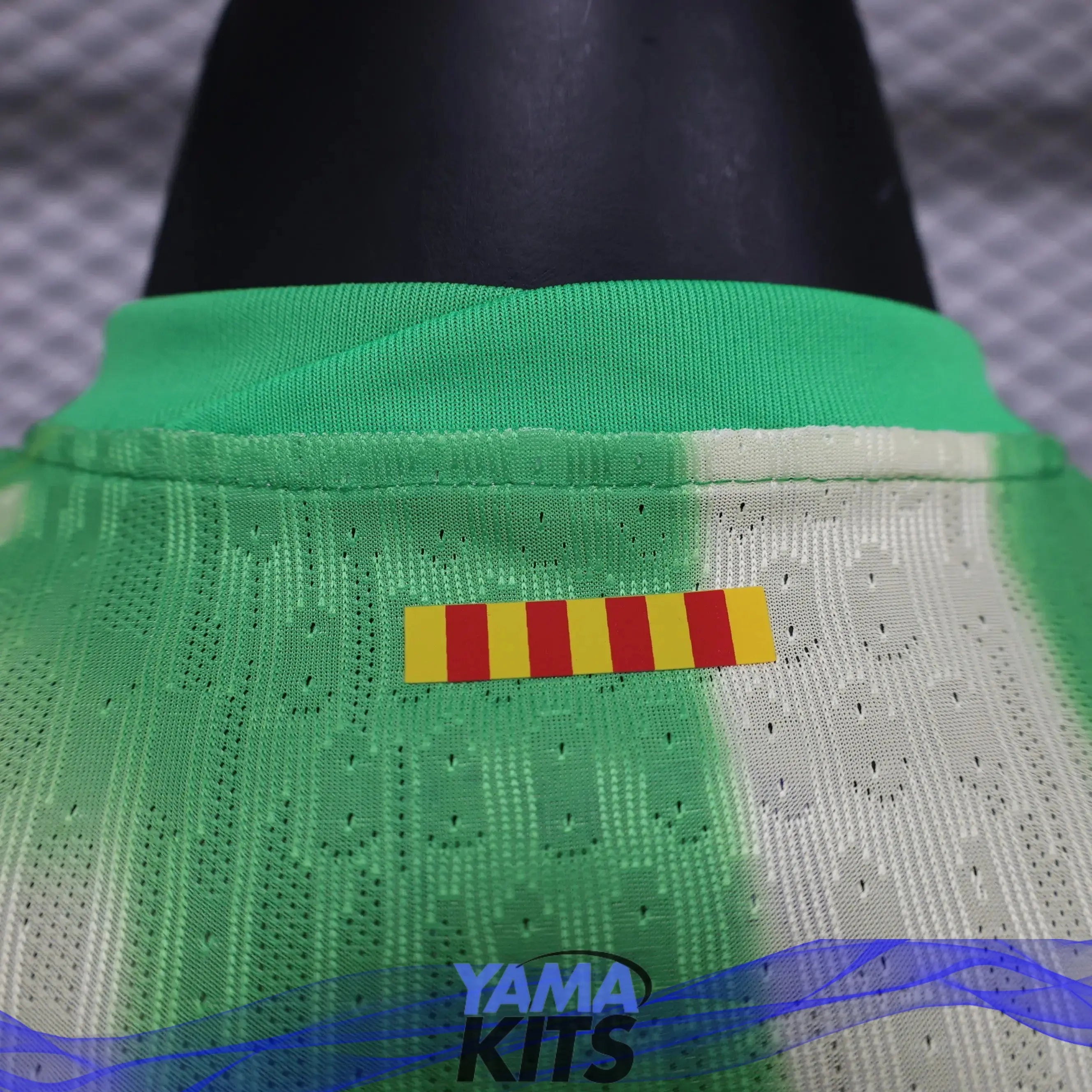 MAILLOT FC BARCELONE THIRD  "Vert" 2024/2025 Version Player YamaKits Foot