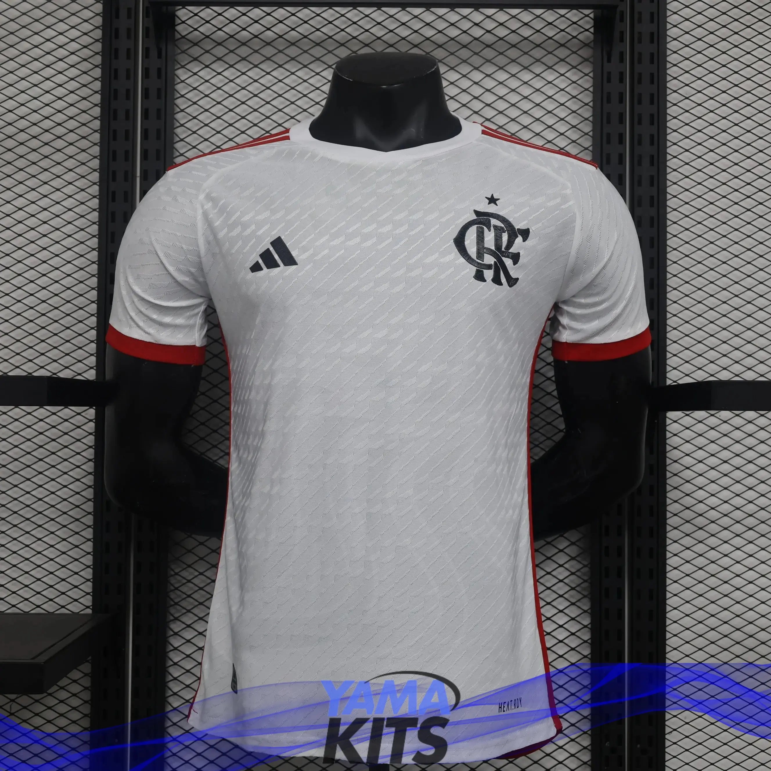 MAILLOT FLAMENGO EXTERIEUR "Blanc" 2024/2025 Version Player YamaKits Foot