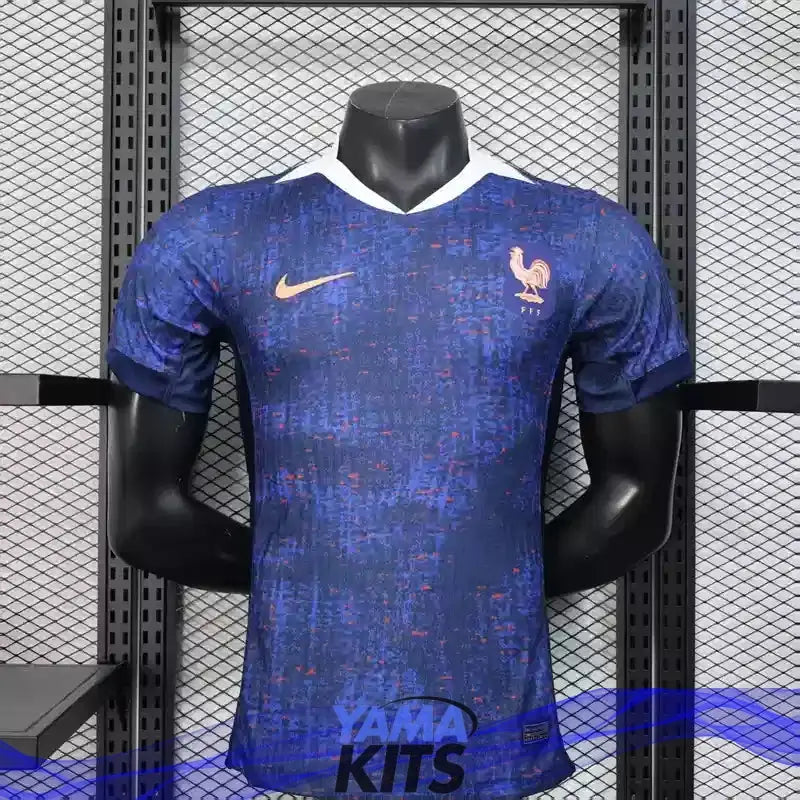 MAILLOT FRANCE DOMICILE "Bleu" 2025/2026 Version Player YamaKits Foot