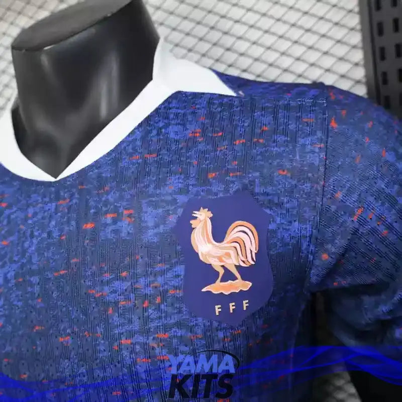 MAILLOT FRANCE DOMICILE "Bleu" 2025/2026 Version Player YamaKits Foot