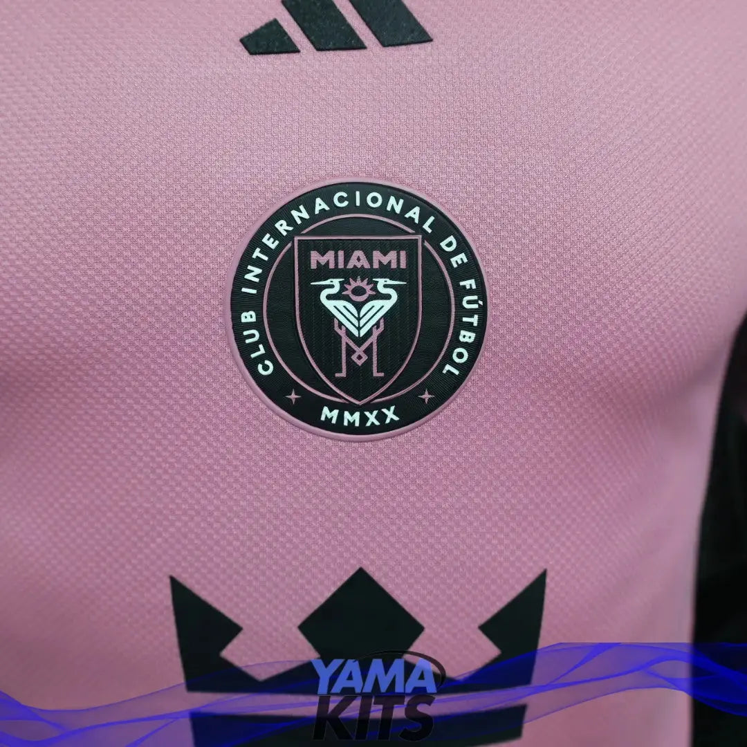 MAILLOT INTER MIAMI DOMICILE 2024/2025 Version Player YamaKits Foot