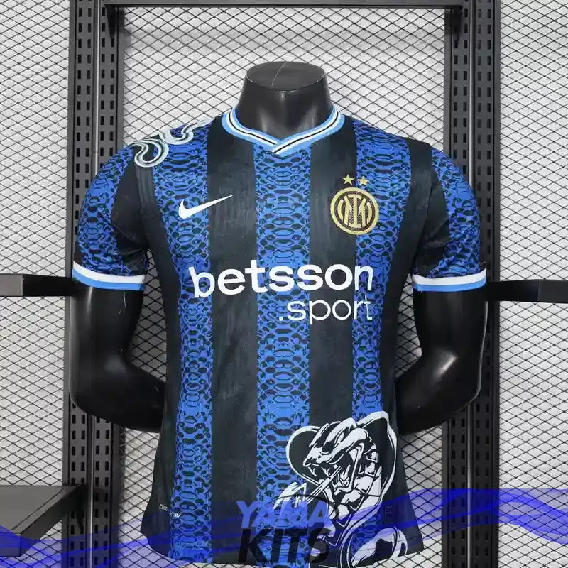 MAILLOT INTER MILAN CONCEPT "serpent" 2025/2026 Version Player YamaKits Foot