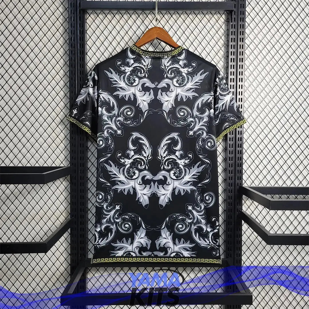 MAILLOT ITALIE CONCEPT EDITION VERSACE NOIR 2023/2024 YamaKits Foot