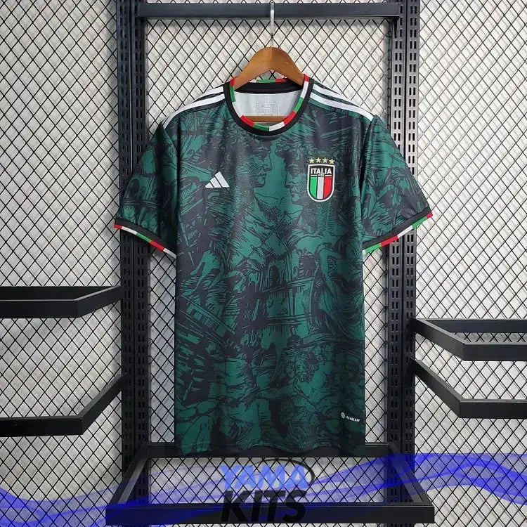 MAILLOT ITALIE CONCEPT EDITION VERT 2023/2024 YamaKits Foot