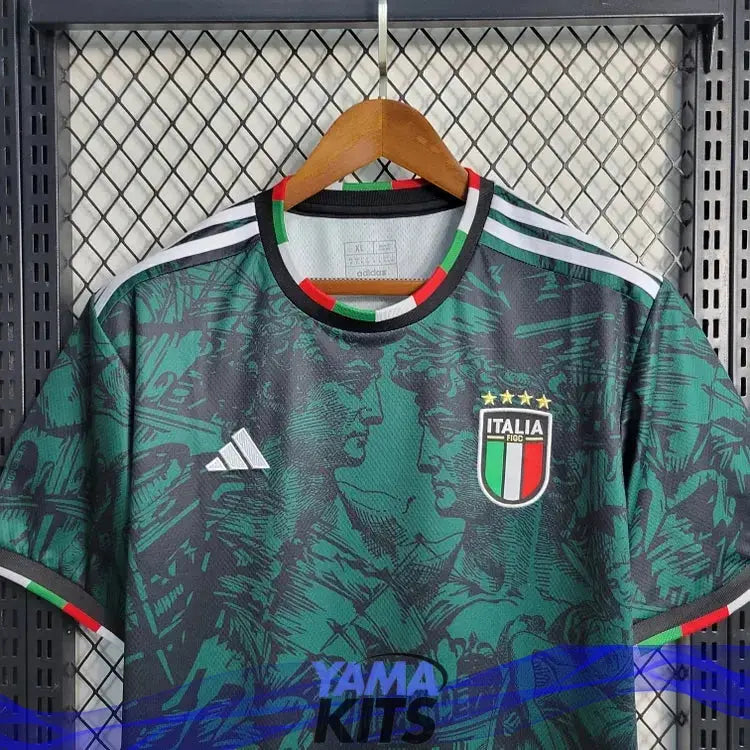 MAILLOT ITALIE CONCEPT EDITION VERT 2023/2024 YamaKits Foot