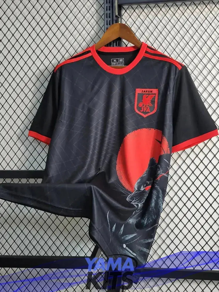 MAILLOT JAPON CONCEPT EDITION TIGRE NOIR YamaKits Foot