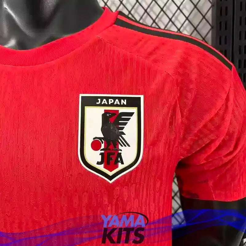 MAILLOT JAPON GARDIEN "Rouge" 2026/2027 Version Player