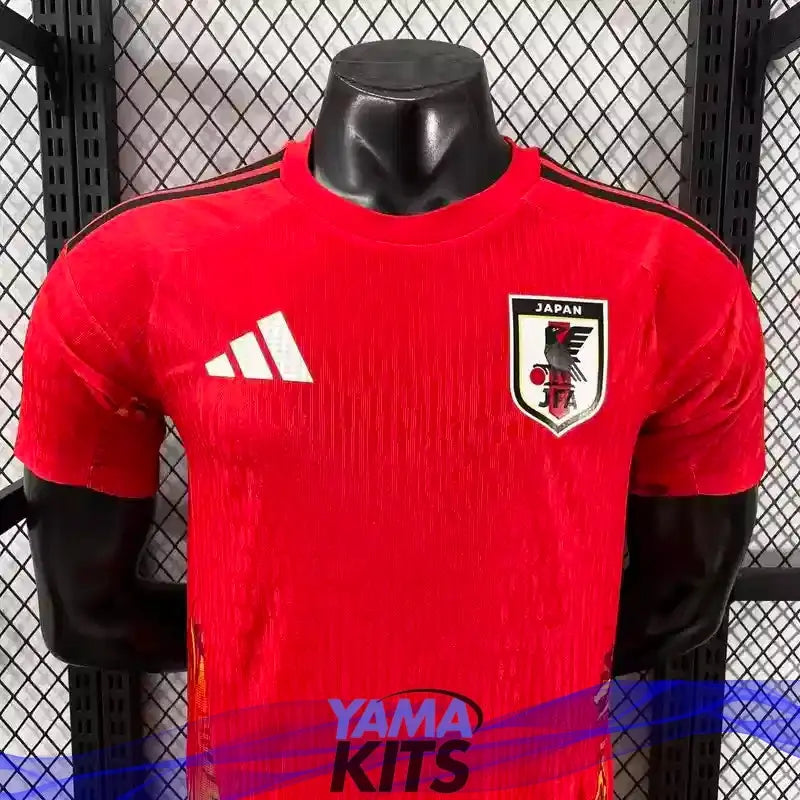 MAILLOT JAPON GARDIEN "Rouge" 2026/2027 Version Player