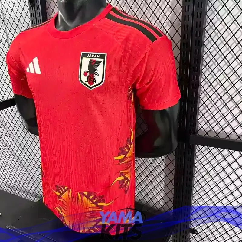 MAILLOT JAPON GARDIEN "Rouge" 2026/2027 Version Player