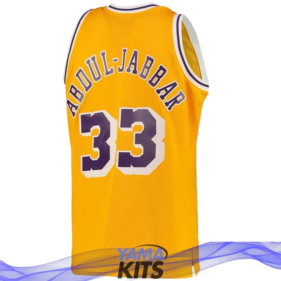 MAILLOT KAREEM ABDUL-JABBAR LOS ANGELES LAKERS VINTAGE YamaBasketball
