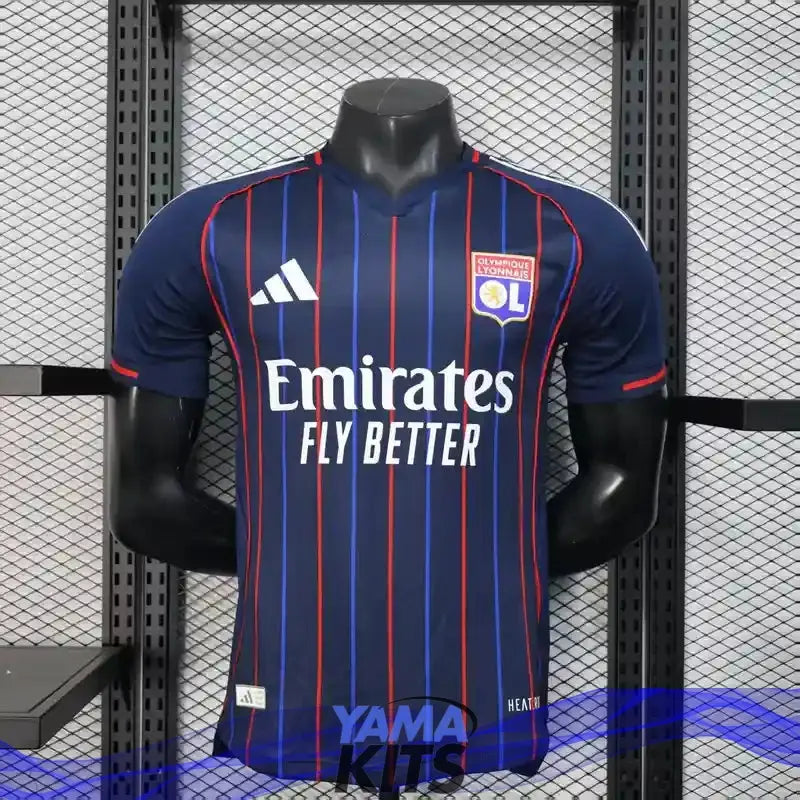 MAILLOT LYON EXTÉRIEUR 2025/2026 Version Player YamaKits Foot