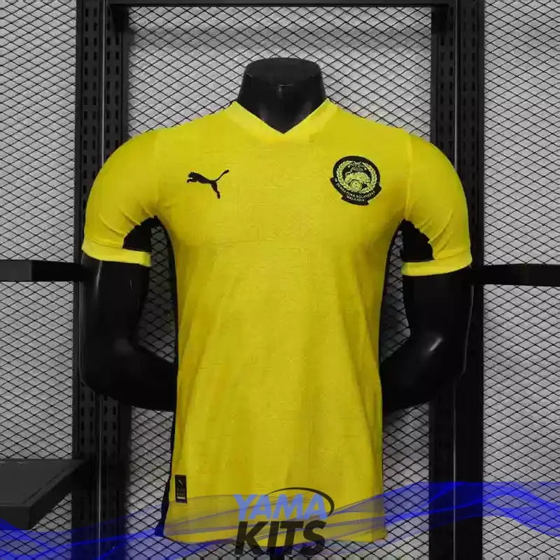 MAILLOT MALAISIE DOMICILE "Jaune" 2025/2026 Version Player YamaKits Foot