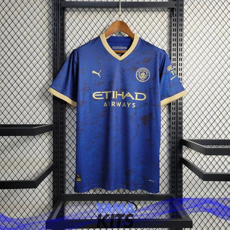 MAILLOT MANCHESTER CITY CONCEPT BLUE 2023/2024 YamaKits Foot