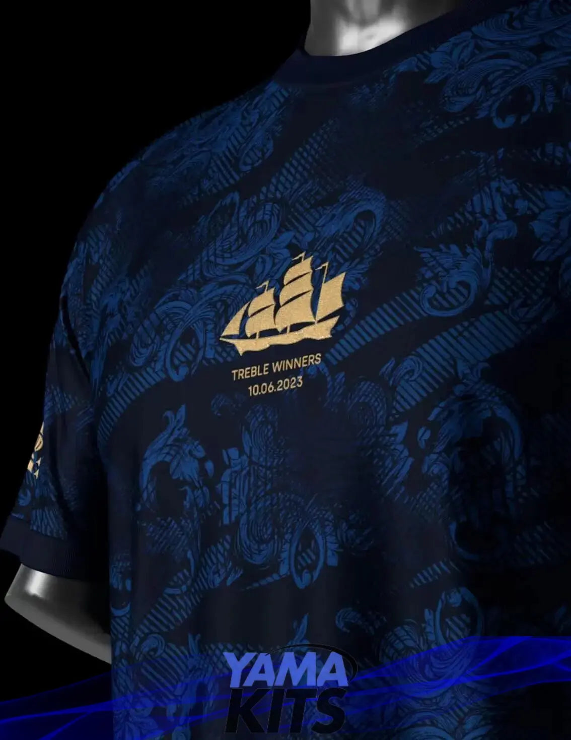 MAILLOT MANCHESTER CITY CONCEPT "THE TREBLE" 2024 YamaKits Foot