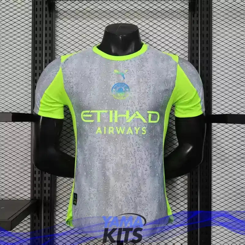 MAILLOT MANCHESTER CITY ÉXTERIEUR 2025/2026 Version Player YamaKits Foot