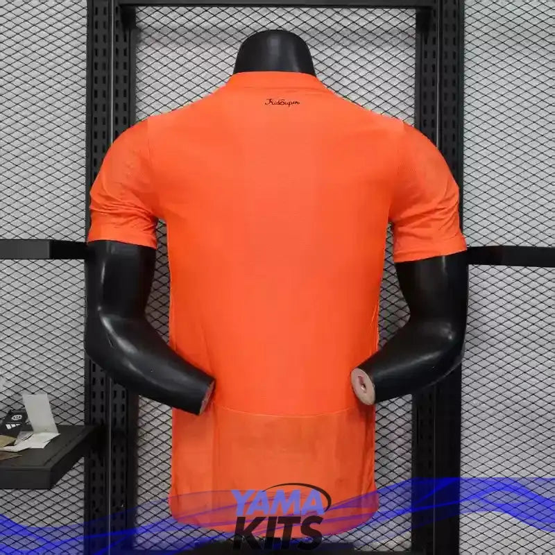 MAILLOT MANCHESTER CITY EXTERIEUR "Orange" 2025/2026 Version Player YamaKits Foot