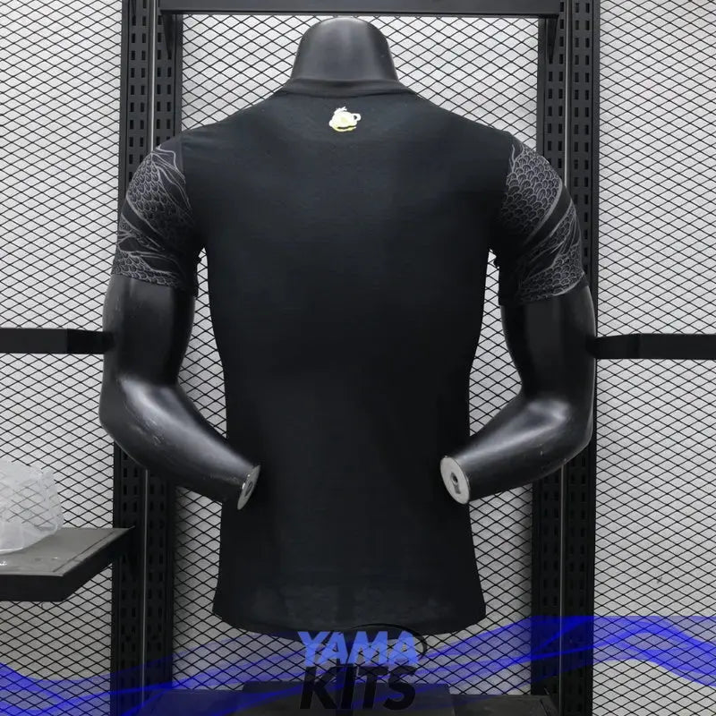 MAILLOT MANCHESTER CITY "Noir" CONCEPT 2024/2025 Version Player YamaKits Foot