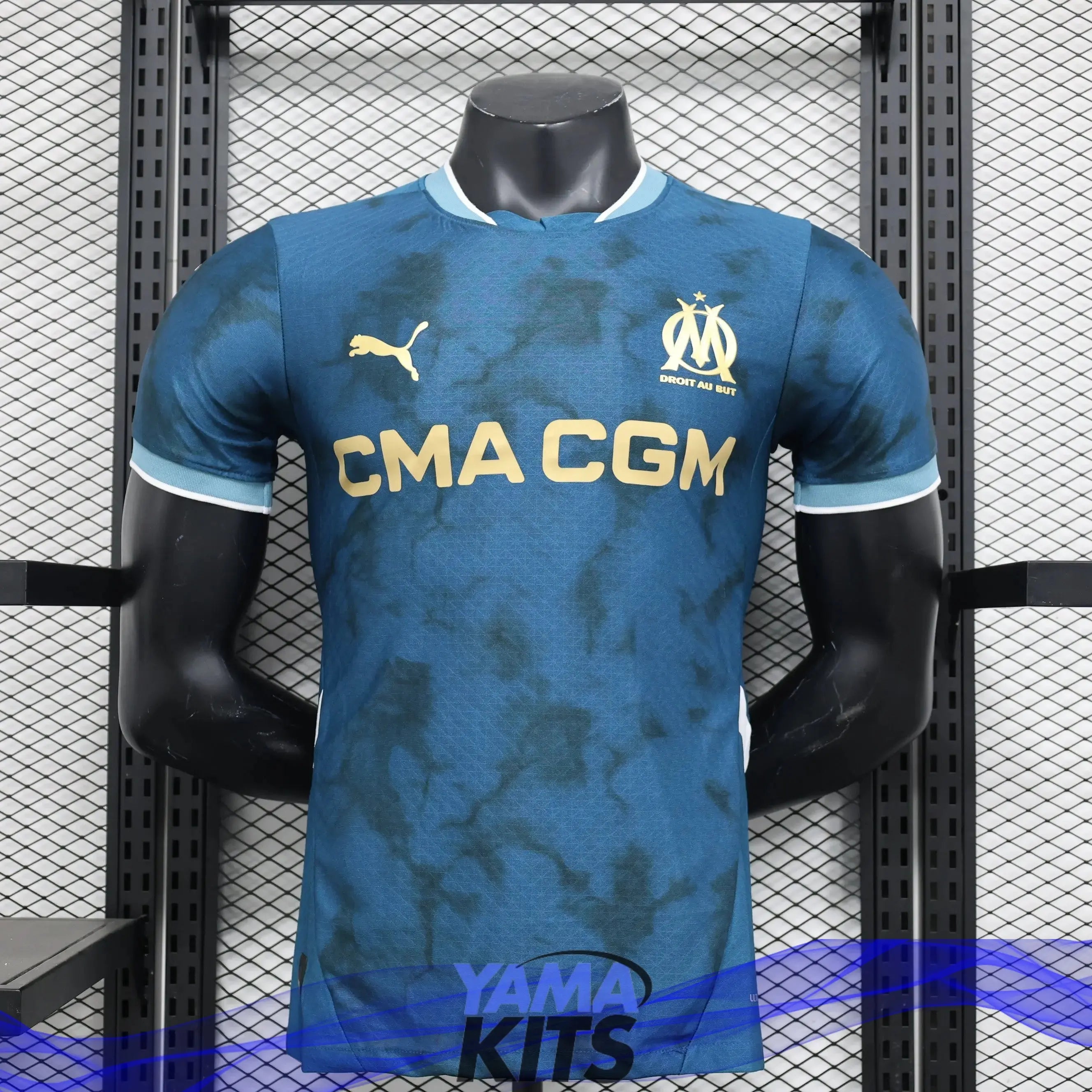 MAILLOT MARSEILLE EXTERIEUR 2024/2025 YamaKits Foot