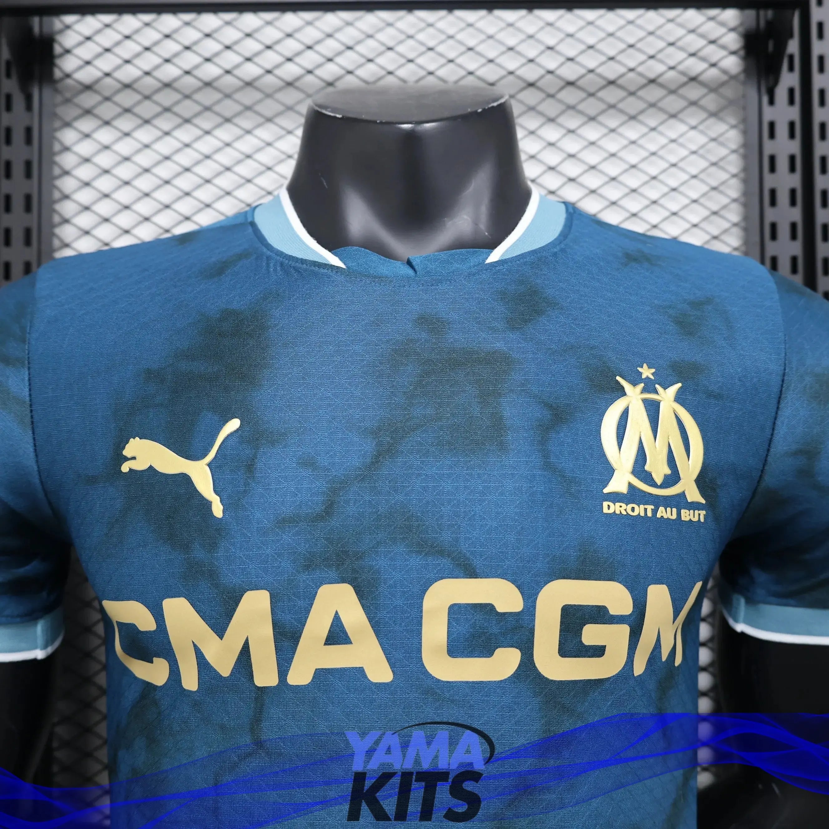 MAILLOT MARSEILLE EXTERIEUR 2024/2025 YamaKits Foot