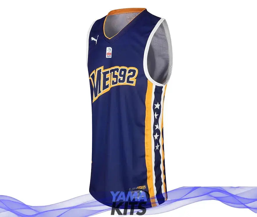 MAILLOT METS92 (METROPOLITANS 92) – BOULOGNE-LEVALLOIS – EXTERIEUR – 2022/2023 YamaBasketball