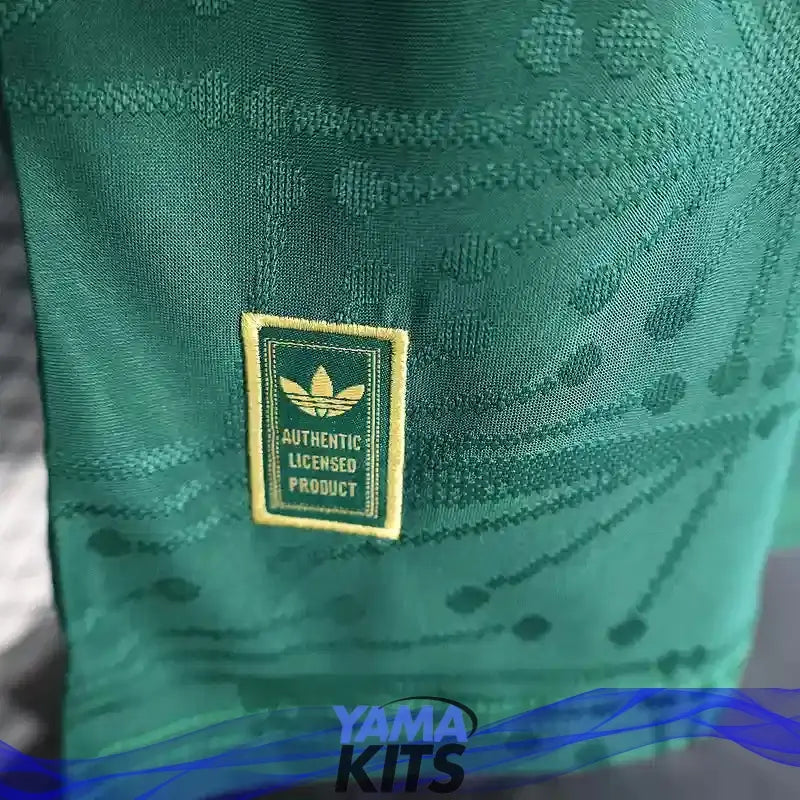 MAILLOT MEXIQUE CONCEPT "Gold, Vert" 2025/2026 Version Player YamaKits Foot