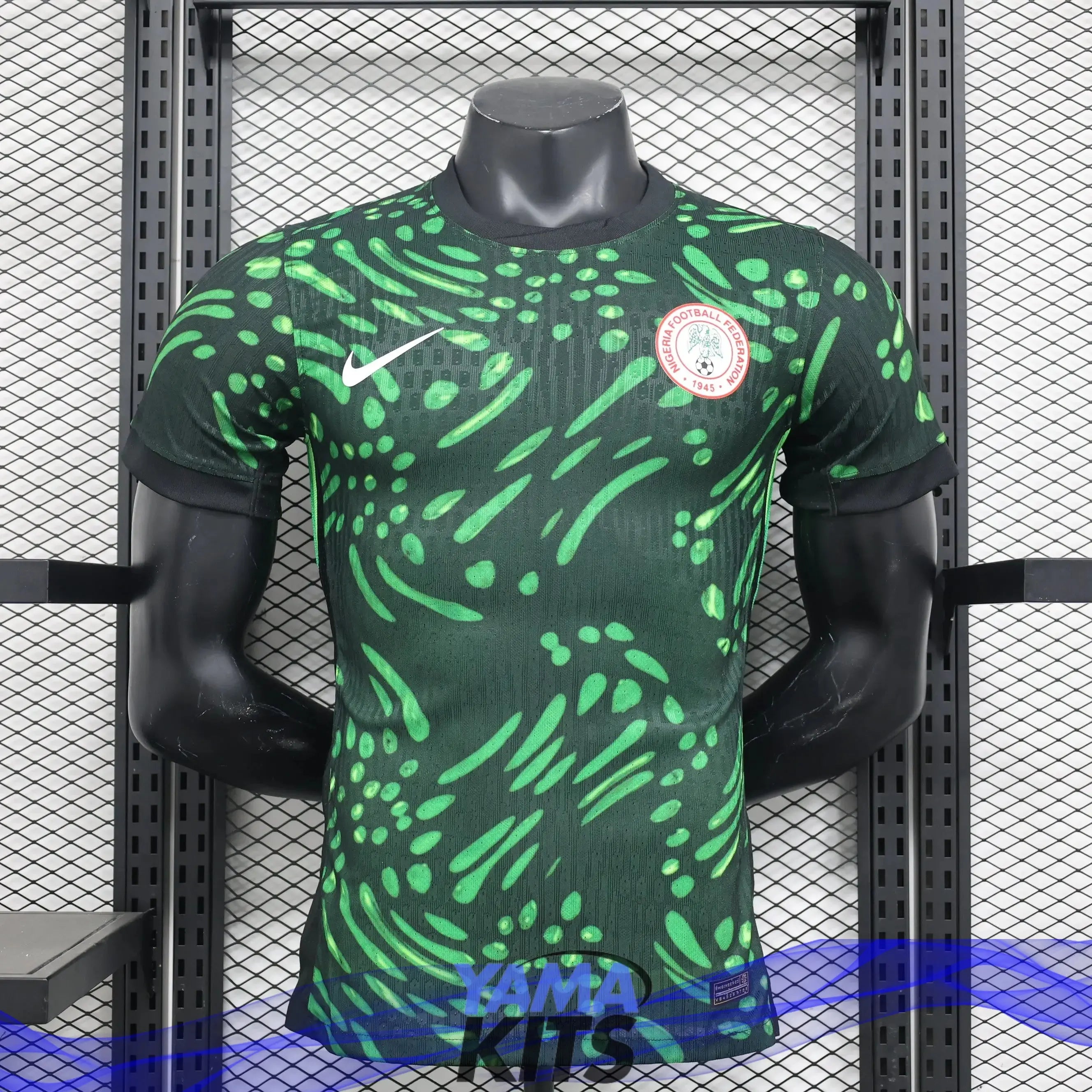 MAILLOT NIGERIA DOMICILE 2024/2025 Version Player YamaKits Foot