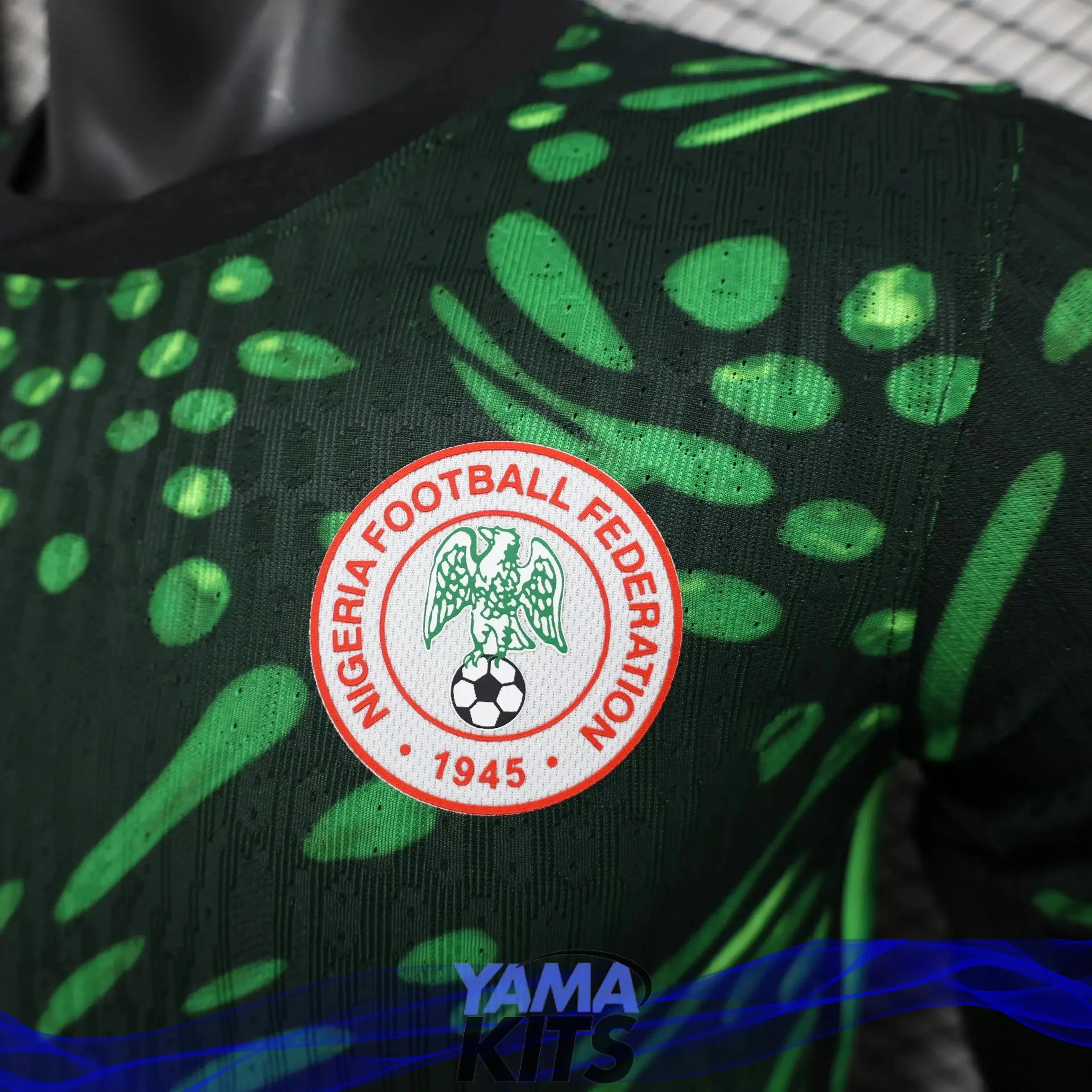 MAILLOT NIGERIA DOMICILE 2024/2025 Version Player YamaKits Foot