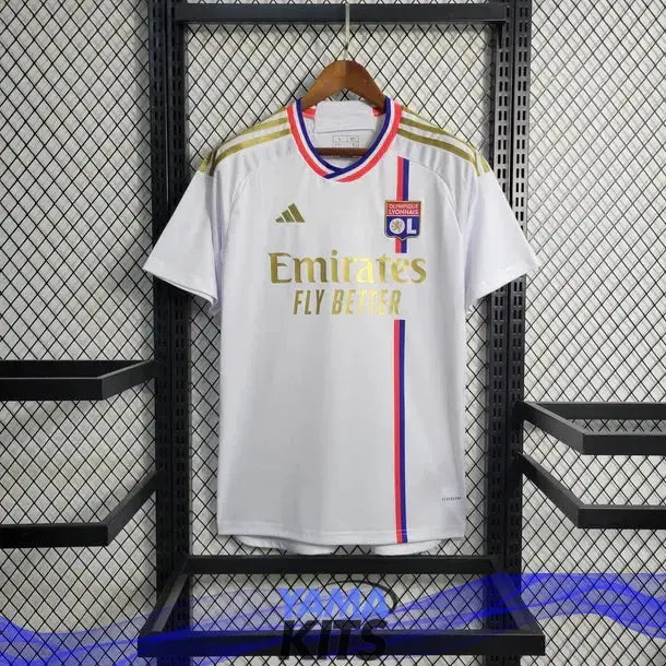 MAILLOT OLYMPIQUE LYONNAIS DOMICILE 2023/2024 YamaKits Foot