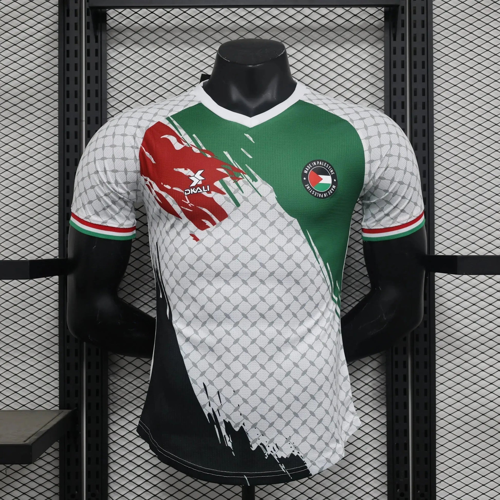 MAILLOT PALESTINE CONCEPT 2024 Version Player YamaKits Foot