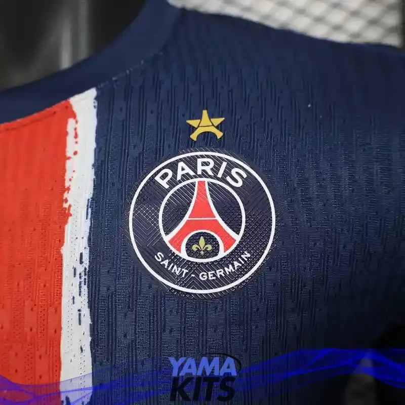 MAILLOT PARIS SG DOMICILE "étoile" 2024/2025 Version Player YamaKits Foot