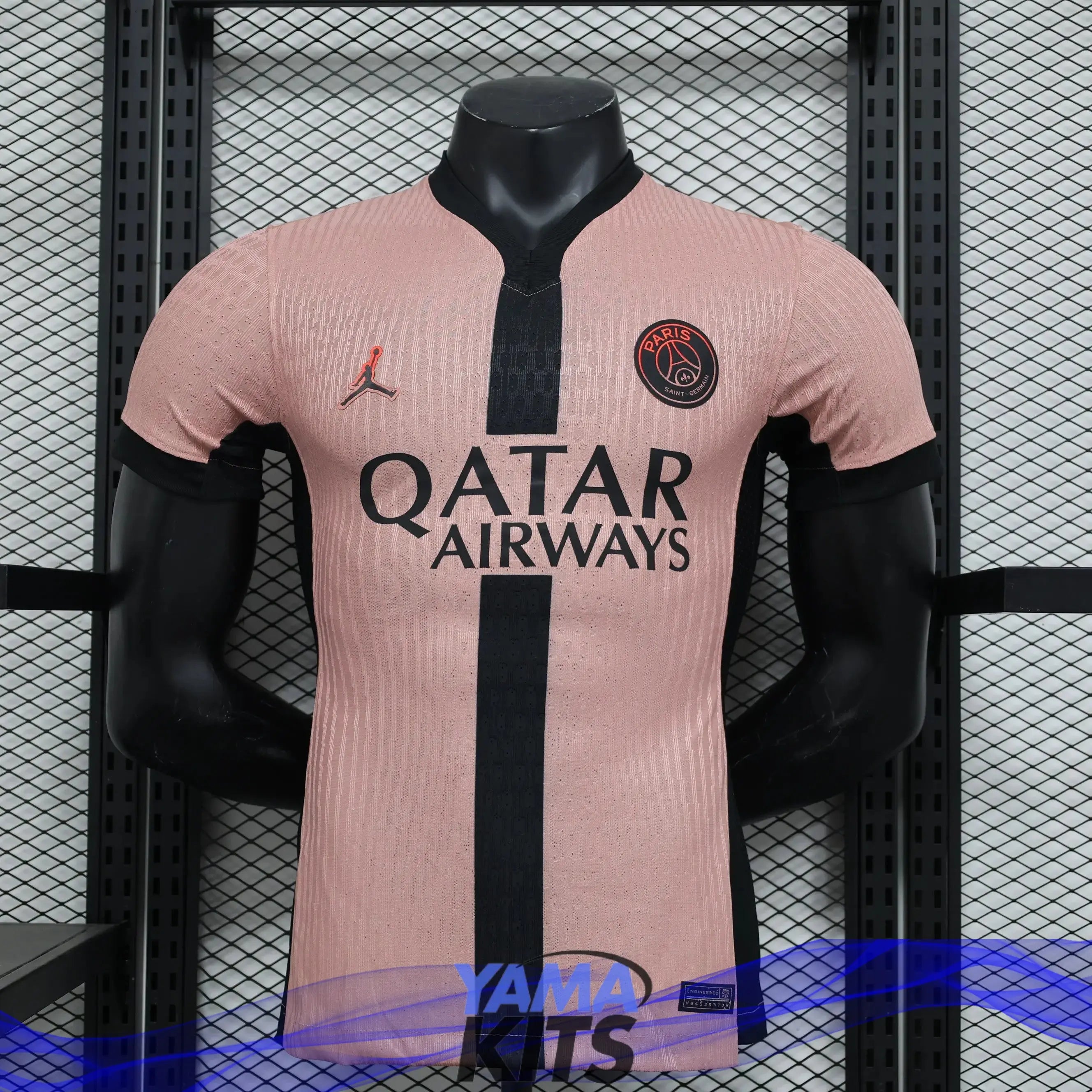 MAILLOT PARIS SG THIRD "Rose" 2024/2025 Version Player YamaKits Foot