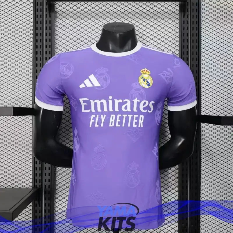 MAILLOT REAL MADRID CONCEPT "Violet" 2025/2026 Version Player Yamakits