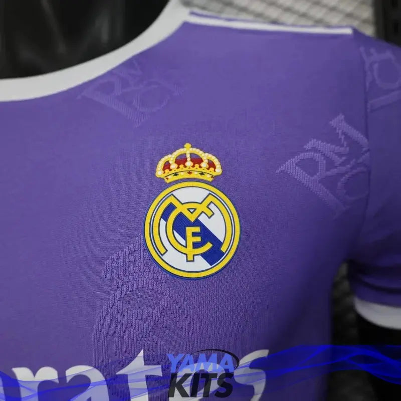 MAILLOT REAL MADRID CONCEPT "Violet" 2025/2026 Version Player Yamakits