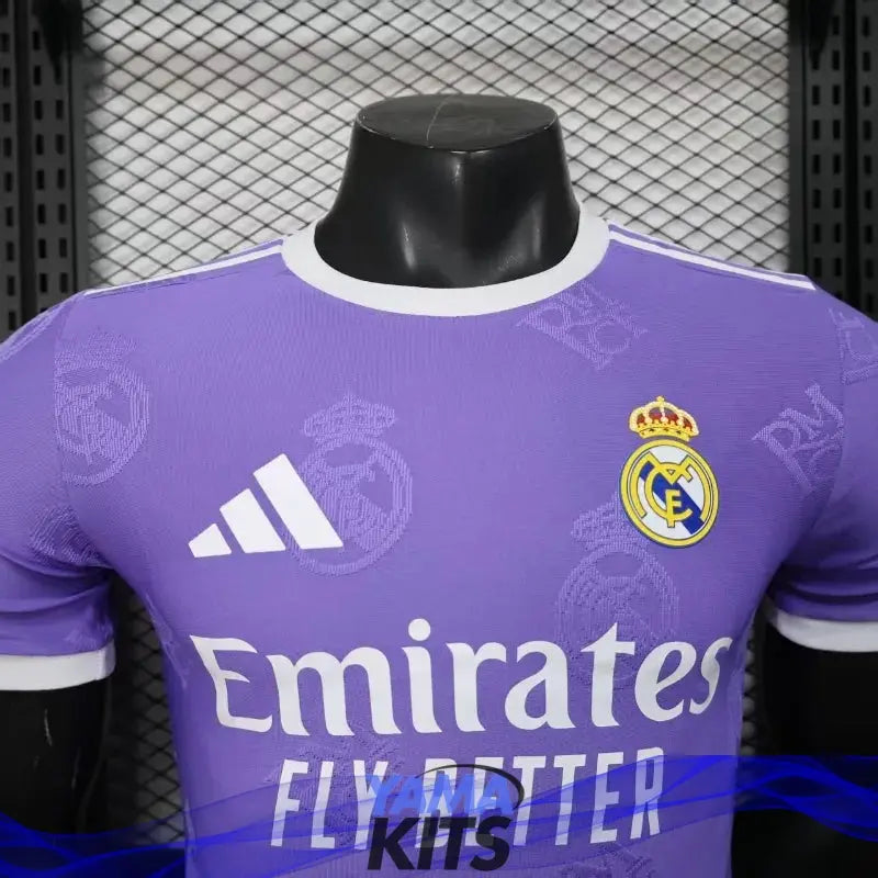 MAILLOT REAL MADRID CONCEPT "Violet" 2025/2026 Version Player Yamakits