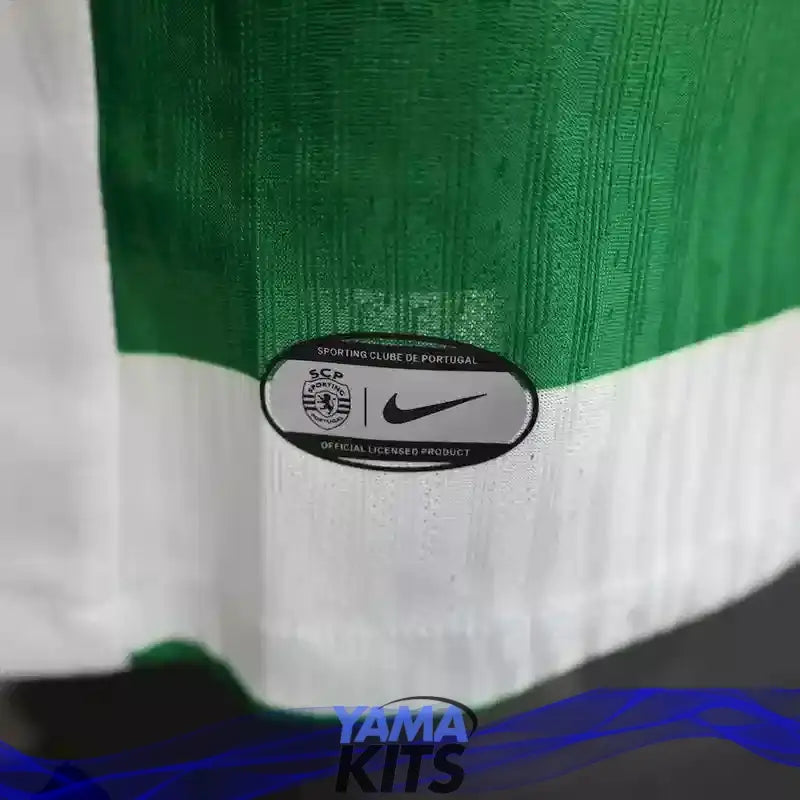 MAILLOT SPORTING LISBONNE DOMICILE 2025/2026 Version Player YamaKits Foot