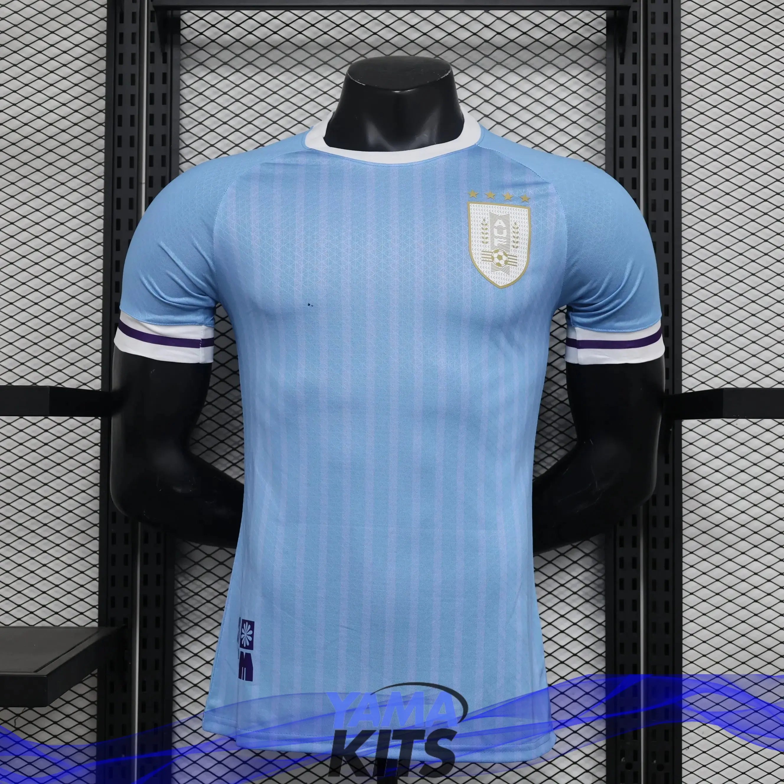 MAILLOT URUGUAY DOMICILE 2024/2025 Version Player YamaKits Foot