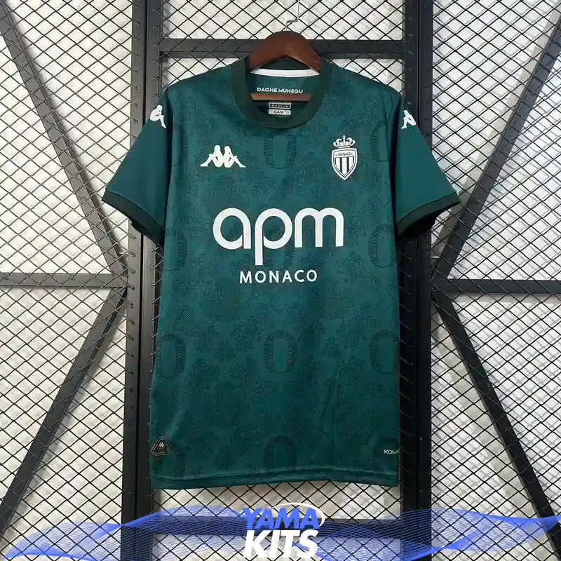 Maillot AC Monaco extérieur '"Vert" 2025/2026 YamaKits Foot