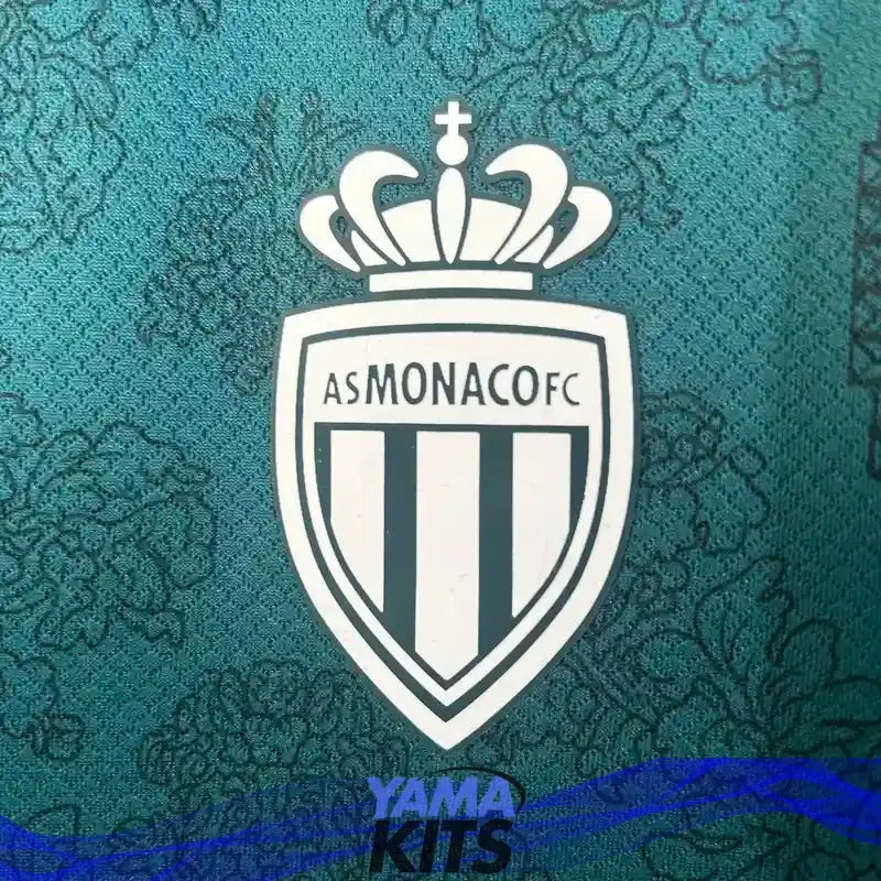 Maillot AC Monaco extérieur '"Vert" 2025/2026 YamaKits Foot