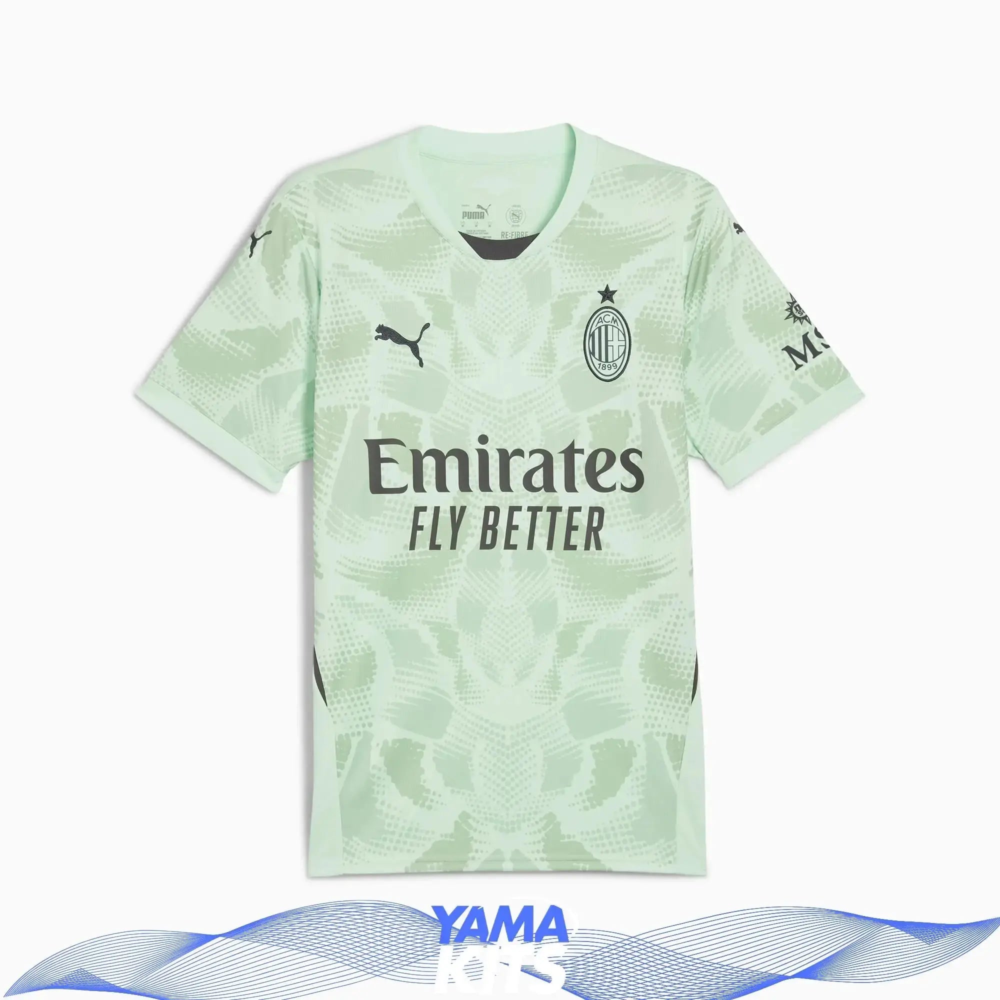 Maillot Ac Milan gardien « vert » 2024/2025 YamaKits Foot