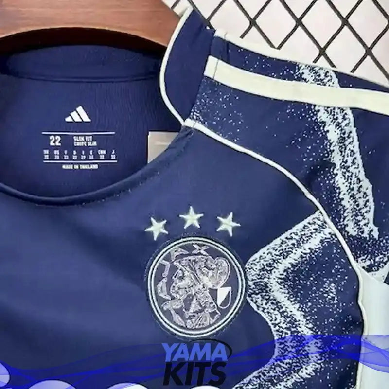Maillot Ajax enfant extérieur 2025/2026 YamaKits Foot